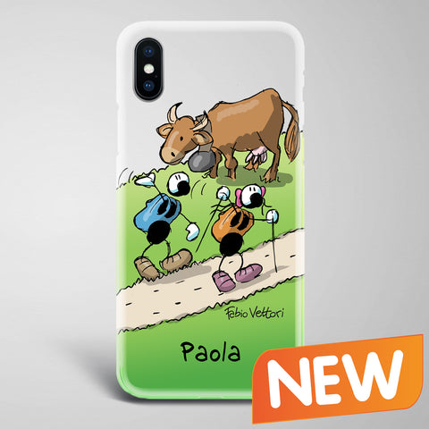 Cover artistica per Smartphone Personalizzata Mucca