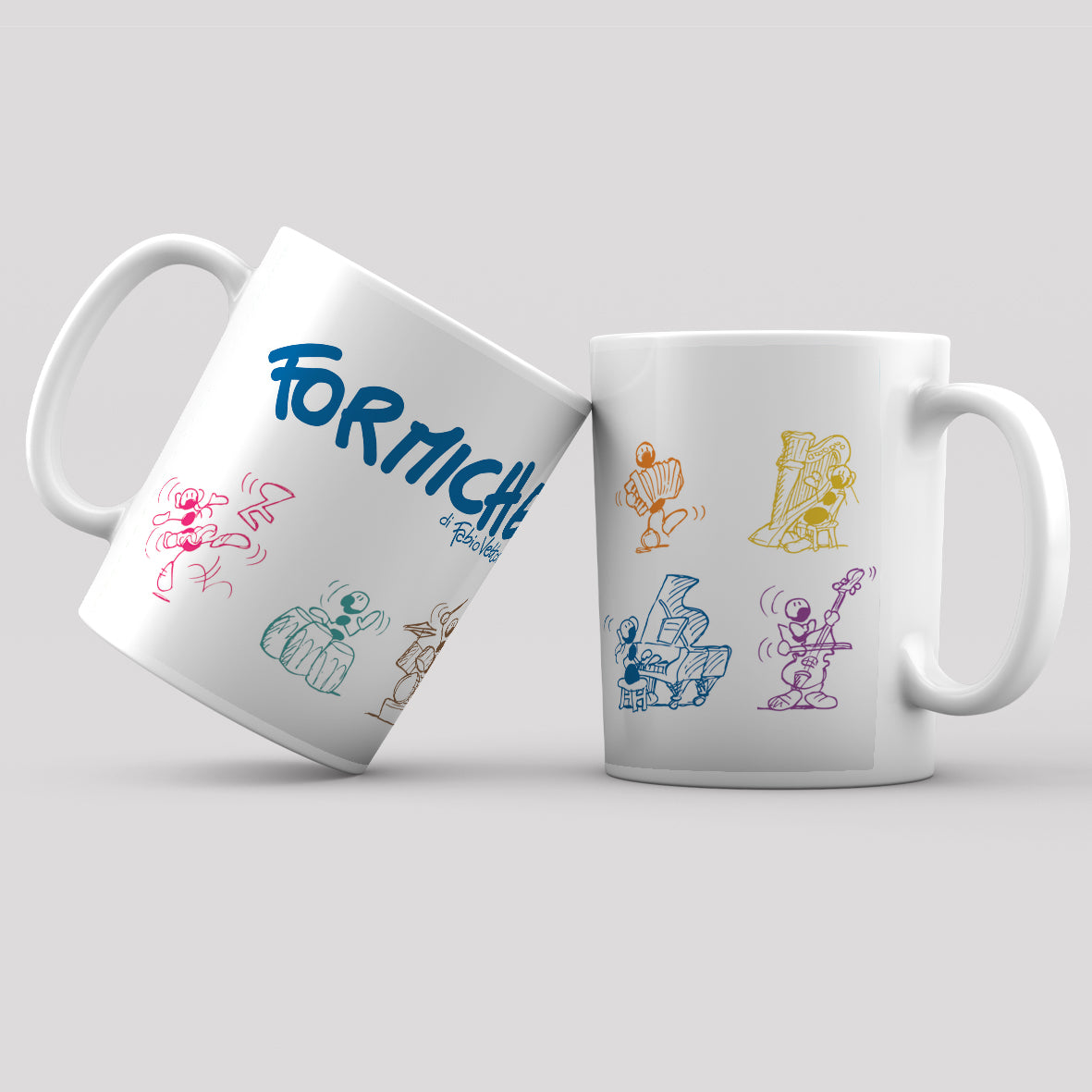 Tazza "Musica Arcobaleno"