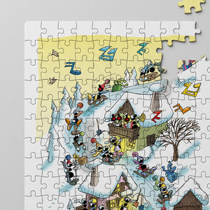 Puzzle Personalizzato soggetto "Slittini"