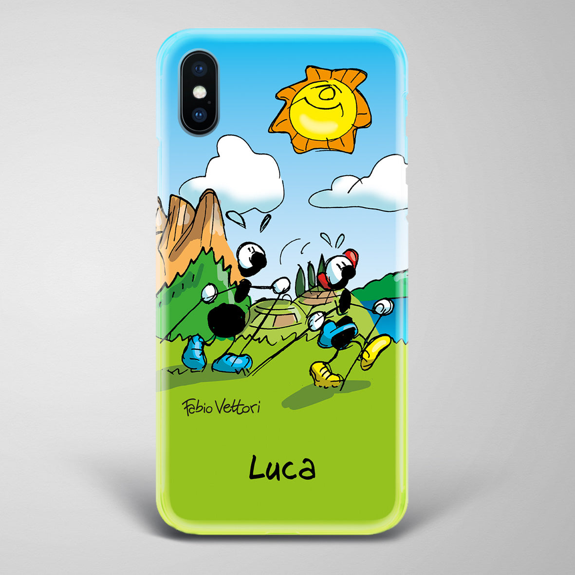 Artistic Smartphone Cover Personalized by Archaeologists
