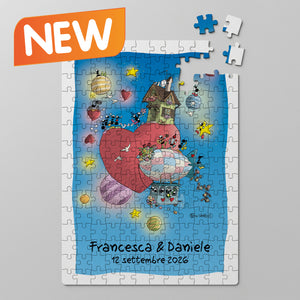 Puzzle Personalizzato soggetto "Nozze"
