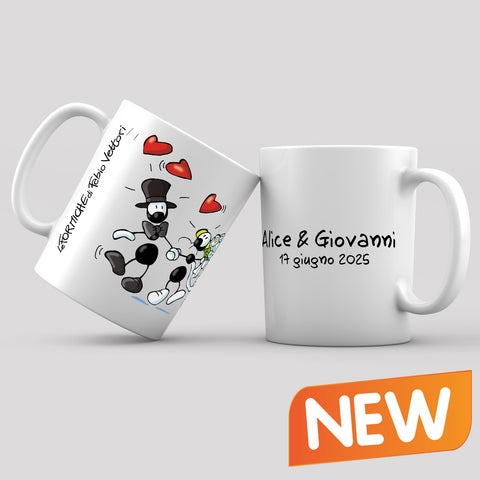 Tazza MUG Personalizzata "Nozze"