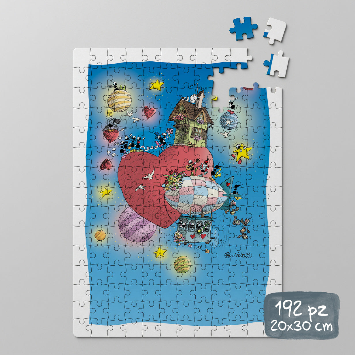 Puzzle Personalizzato soggetto "Nozze"
