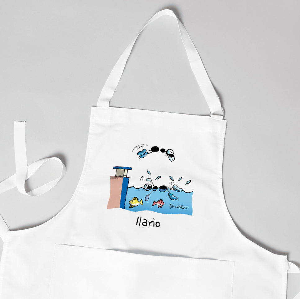 Grembiule Personalizzato "Nuoto"
