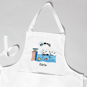 Grembiule Personalizzato "Nuoto"