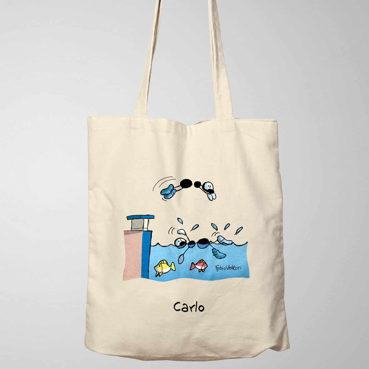 Shopper Personalizzata "Nuoto"