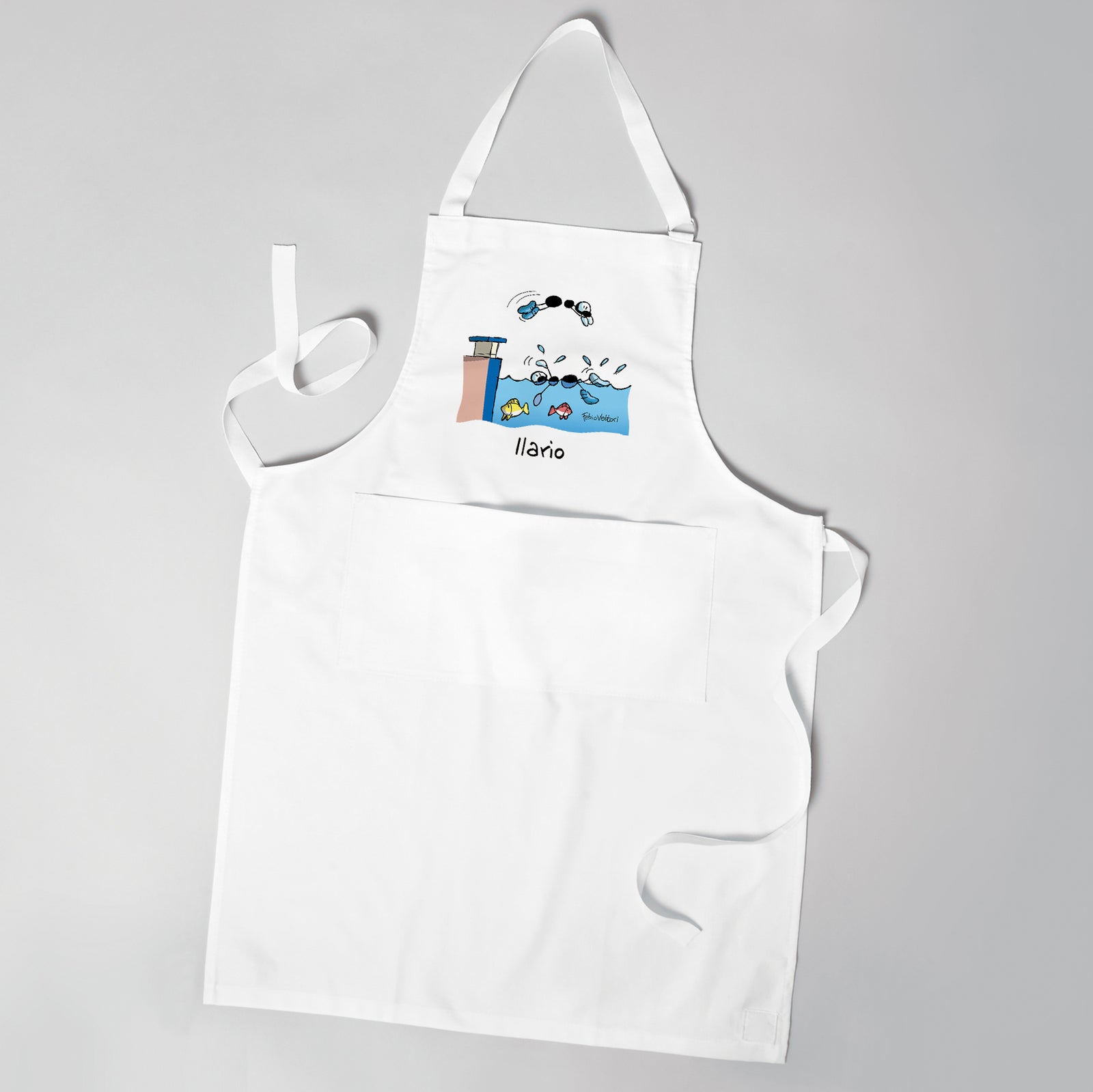 Grembiule Personalizzato "Nuoto"