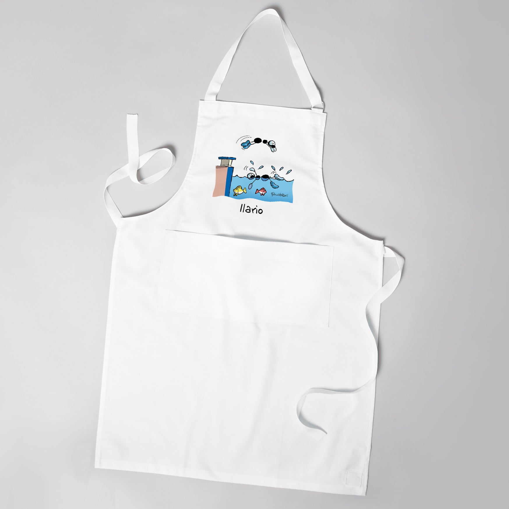 Grembiule Personalizzato "Nuoto"
