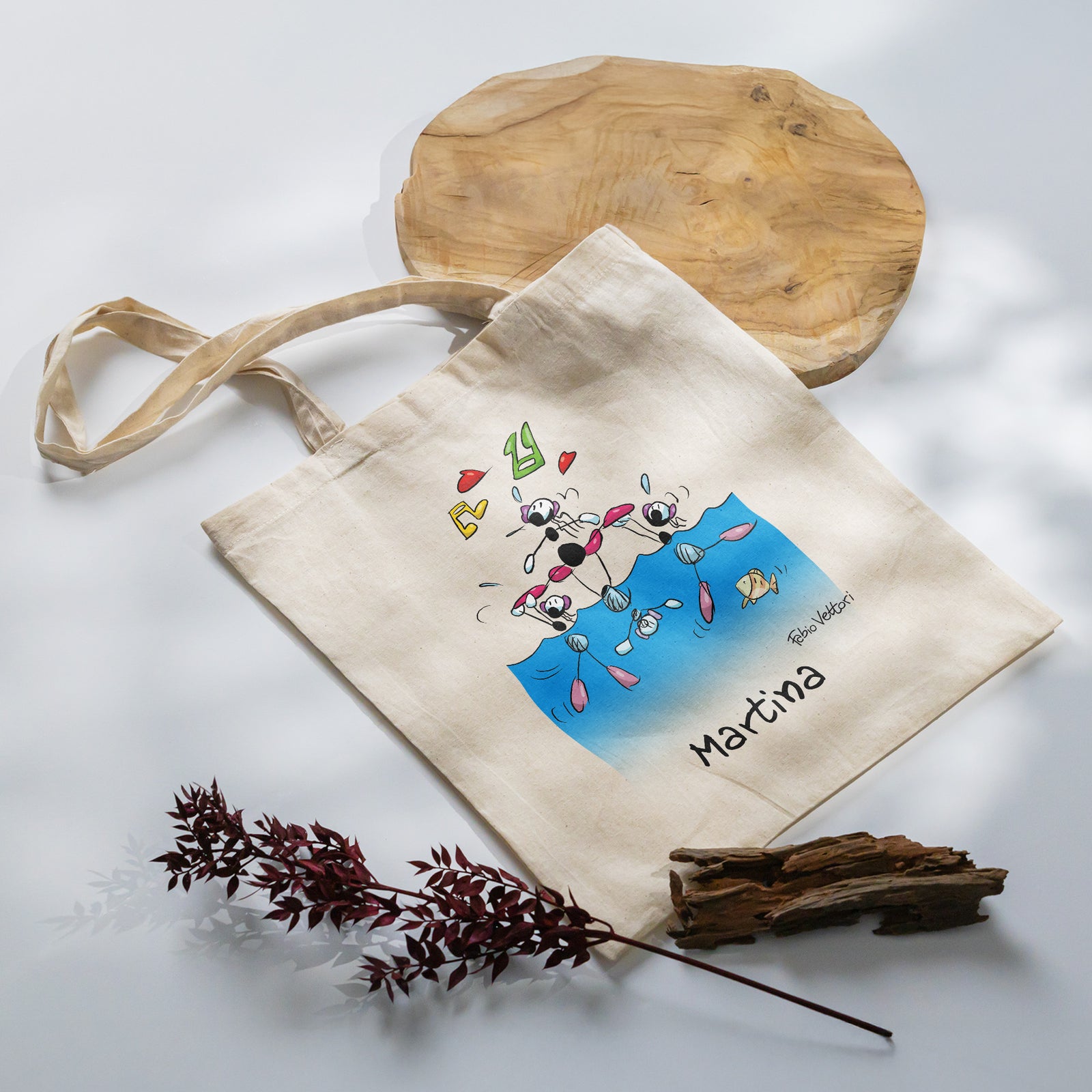 Shopper Personalizzata "Nuoto Sincronizzato"