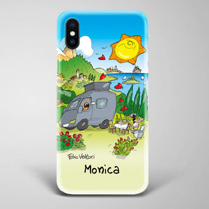 Artistic Smartphone Cover Personalized Decoration on ceramic