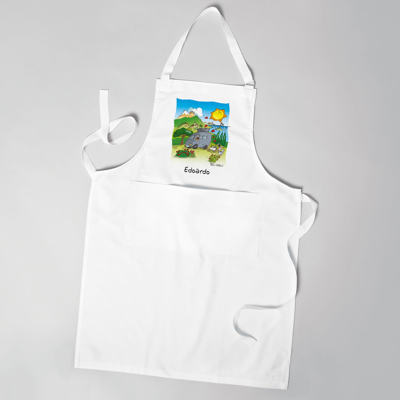 Grembiule Personalizzato "On the road"