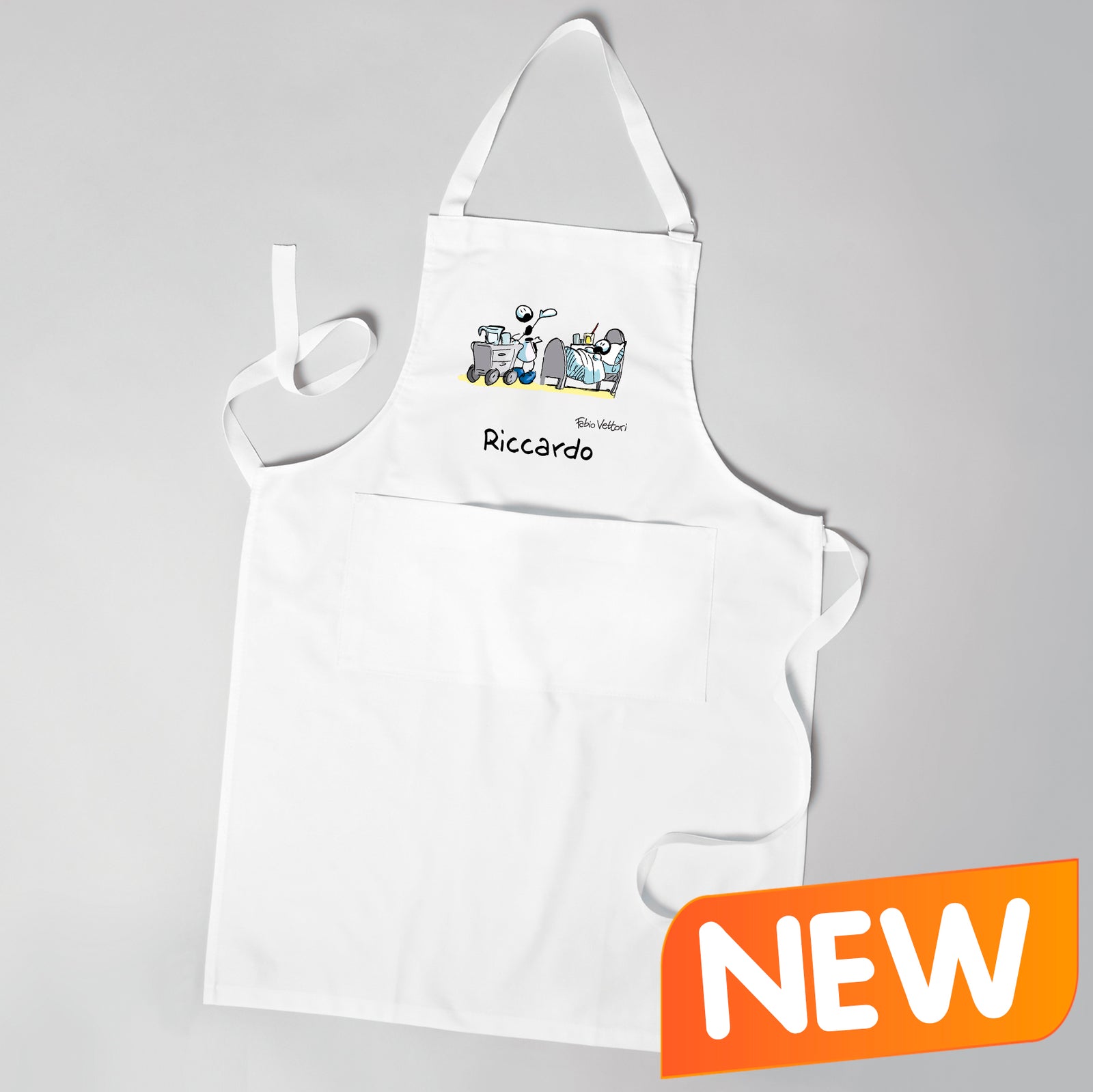 Grembiule Personalizzato "Operatore Socio Sanitario Maschio"