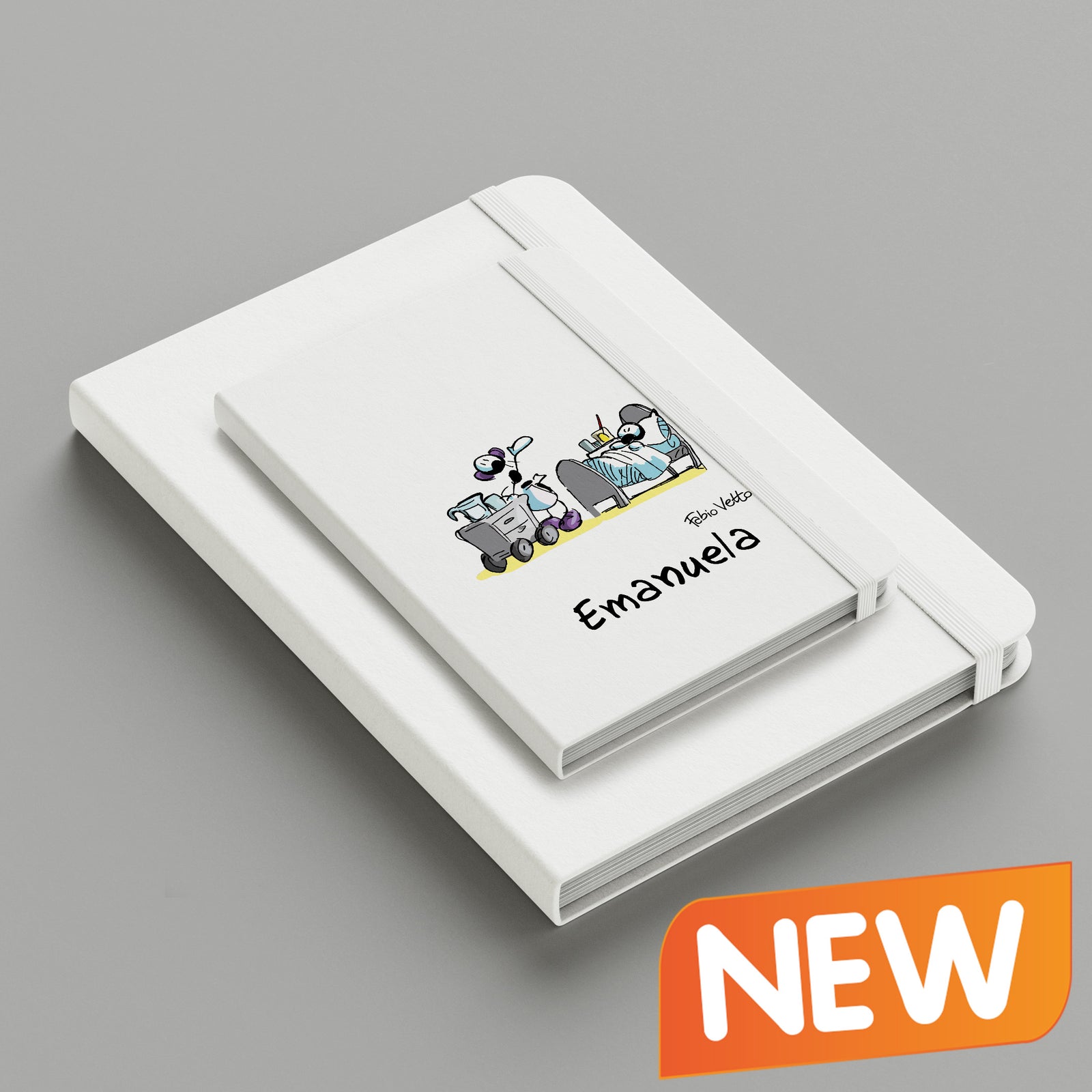 Personalized notebook with the subject "Biologist"