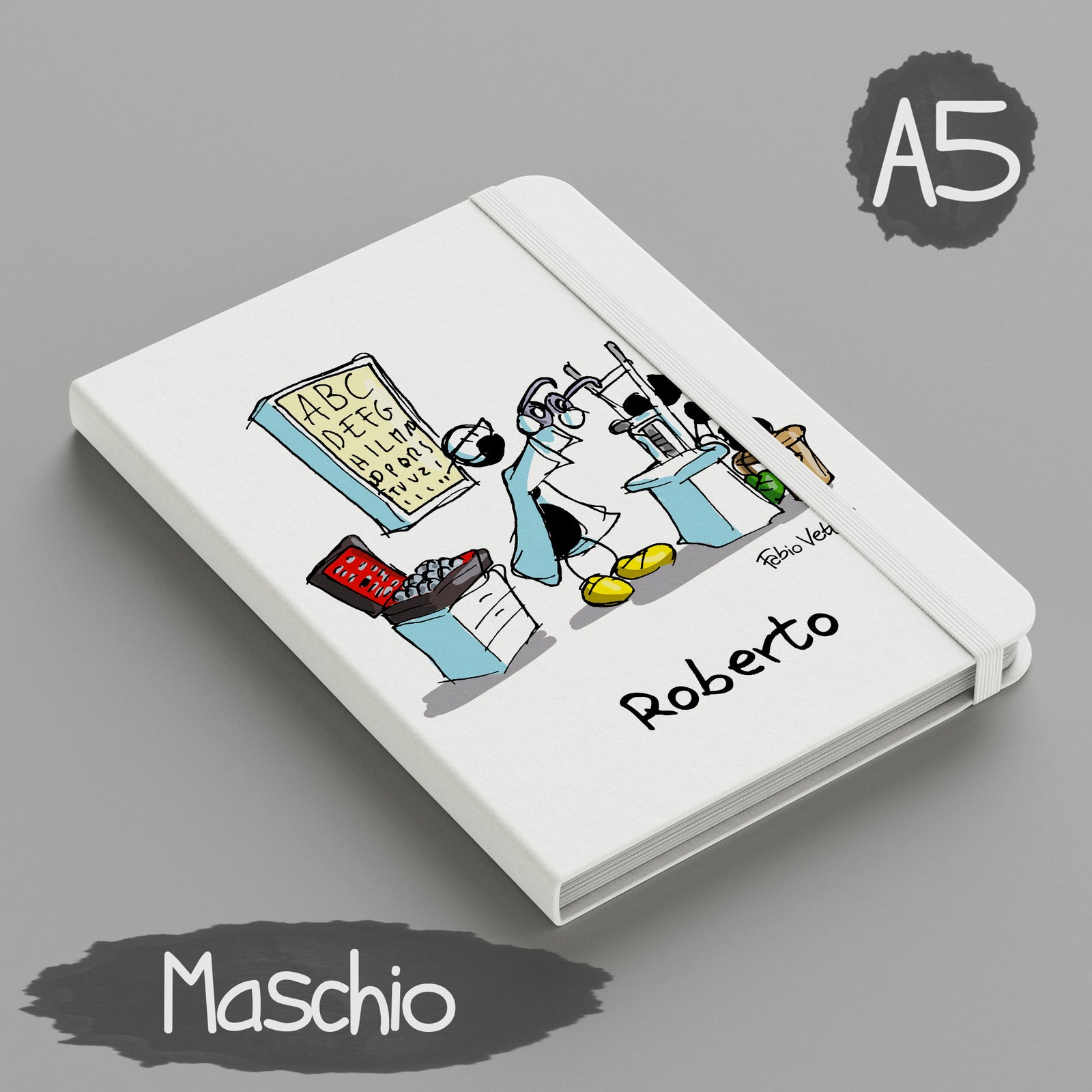 Personalized Notebook Subject "Optics"