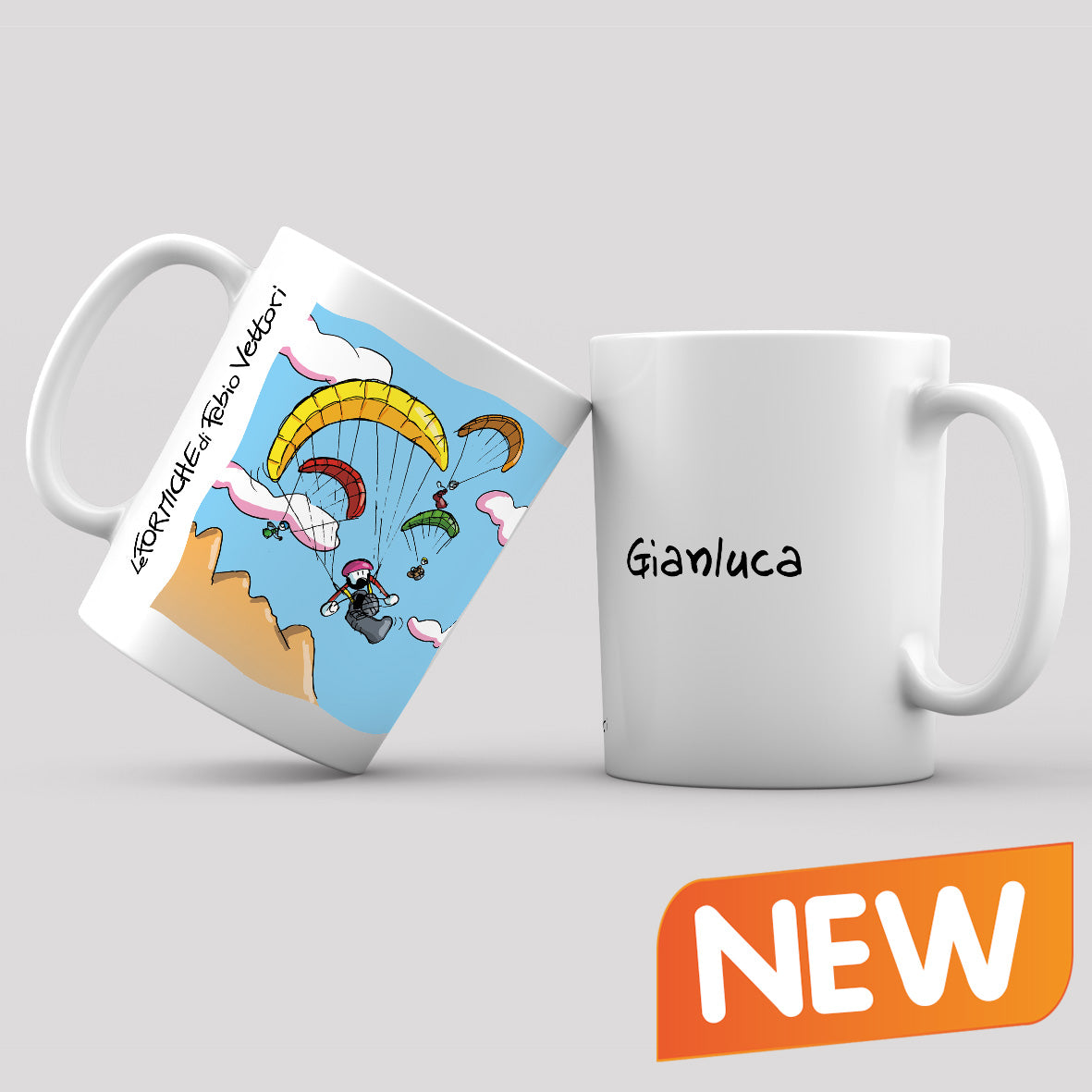 Personalized MUG "Paragliding"