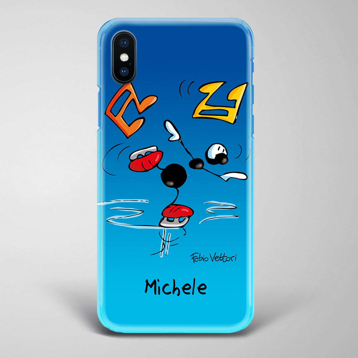 Artistic Smartphone Cover Personalized Decoration on ceramic