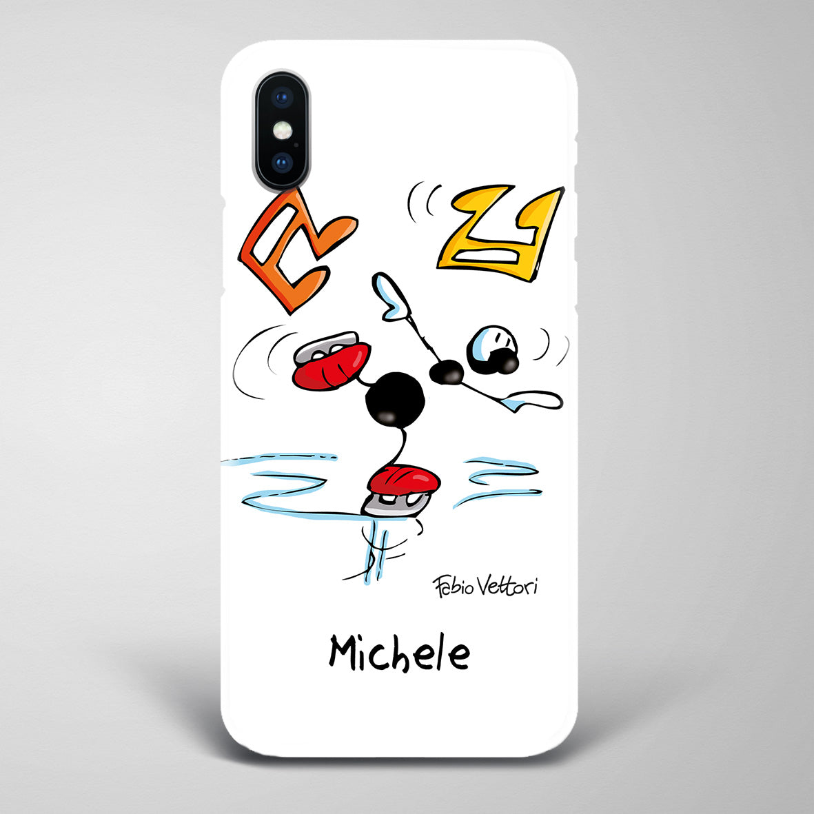 Artistic Smartphone Cover Personalized Decoration on ceramic