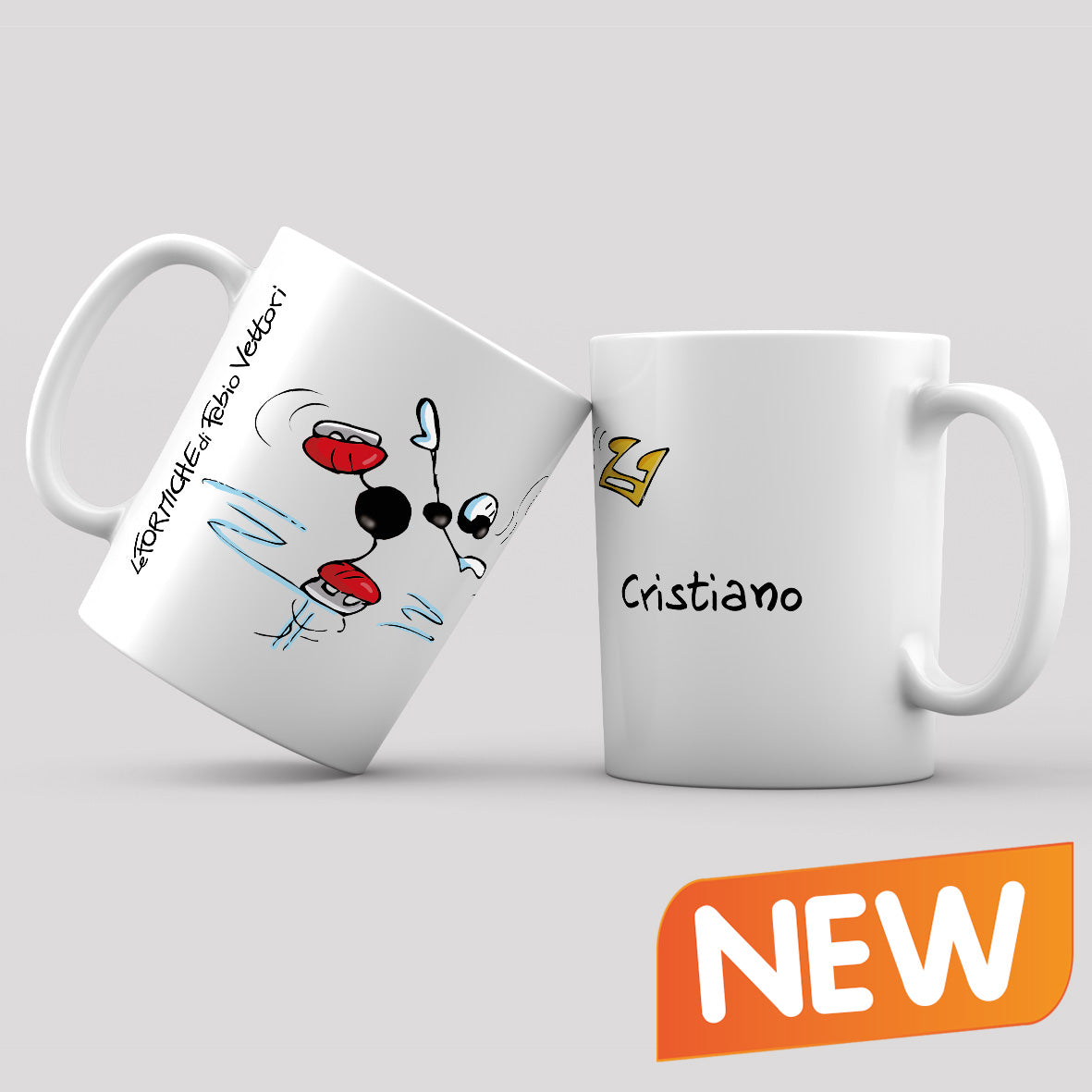 Personalized MUG "Ice Skates"