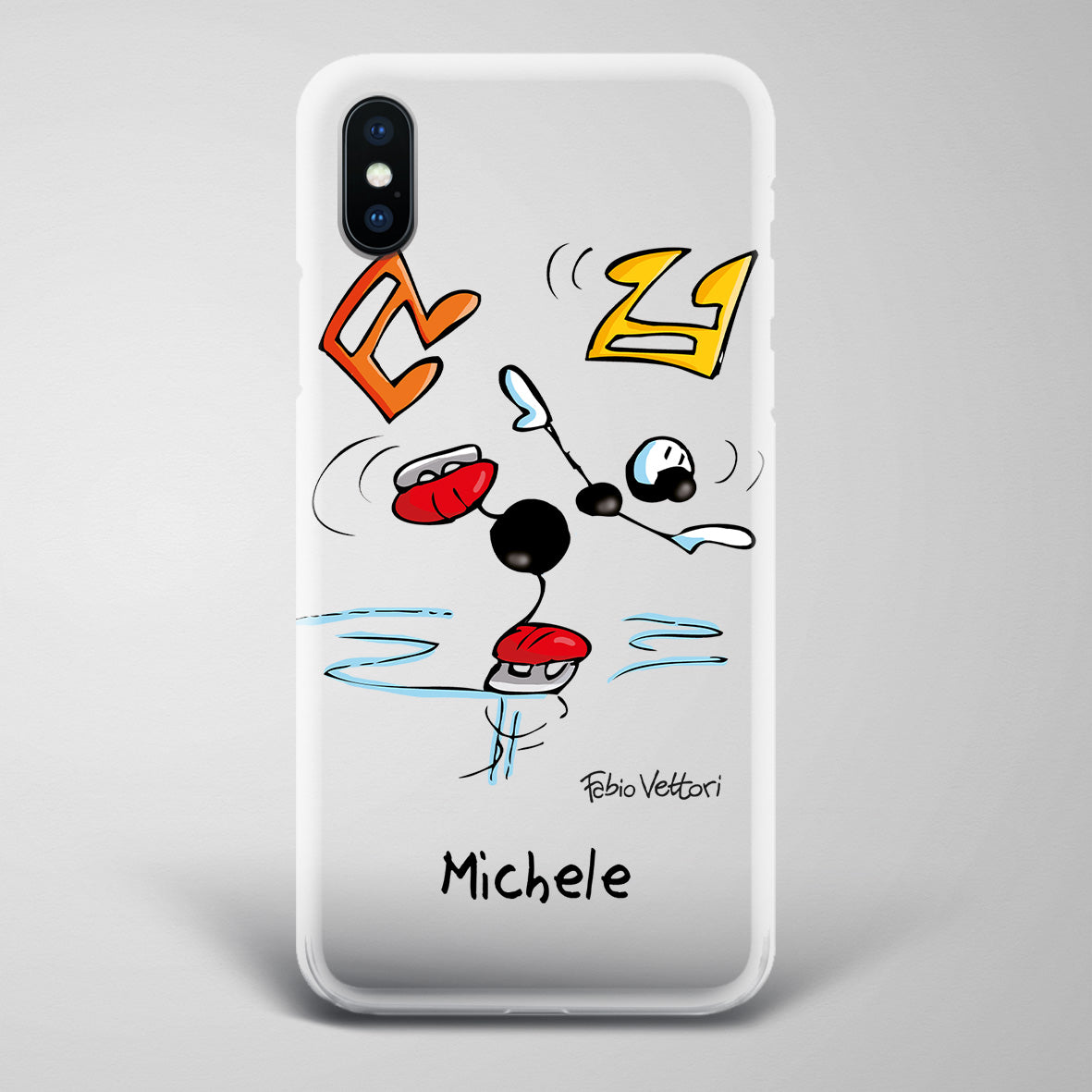 Artistic Smartphone Cover Personalized Decoration on ceramic