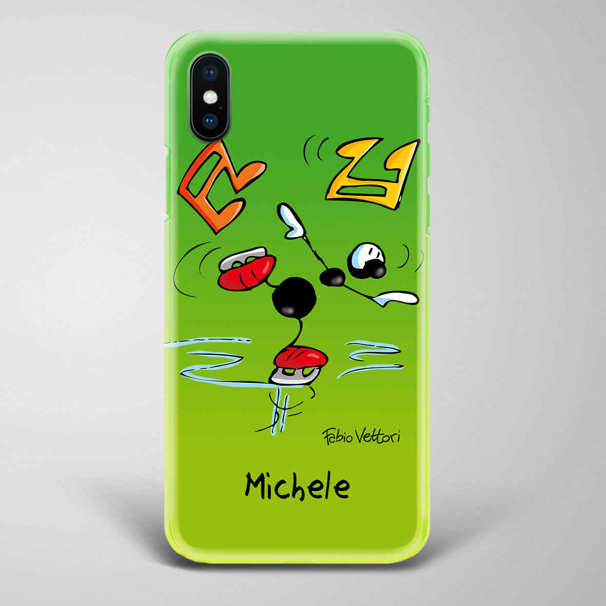 Artistic Smartphone Cover Personalized Decoration on ceramic