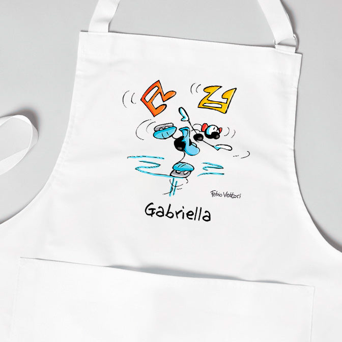 Grembiule Personalizzato "Pattinatrice"