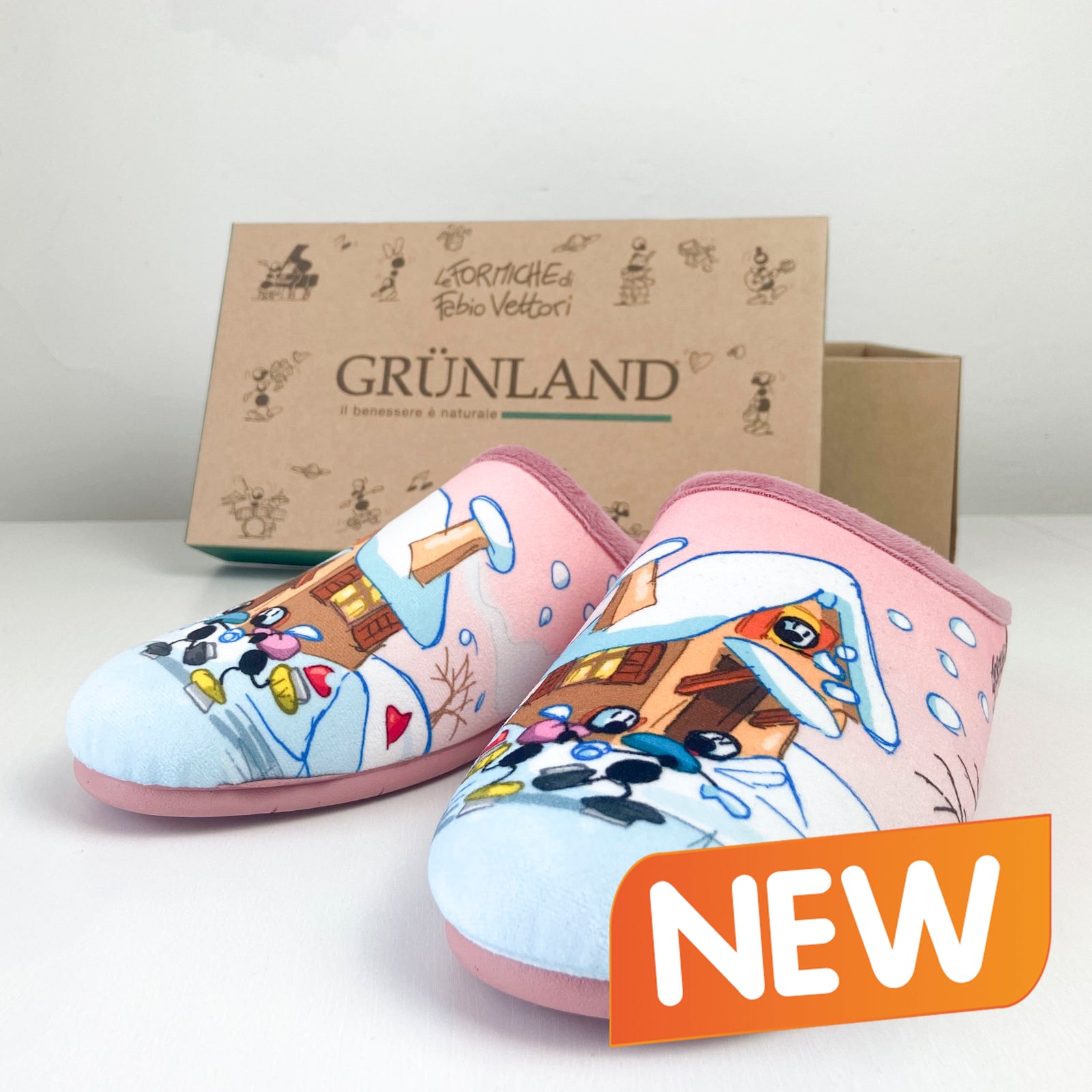 Slipper FAYE GRÜNLAND by Le Formiche by Fabio Vettori Subject "Skates"