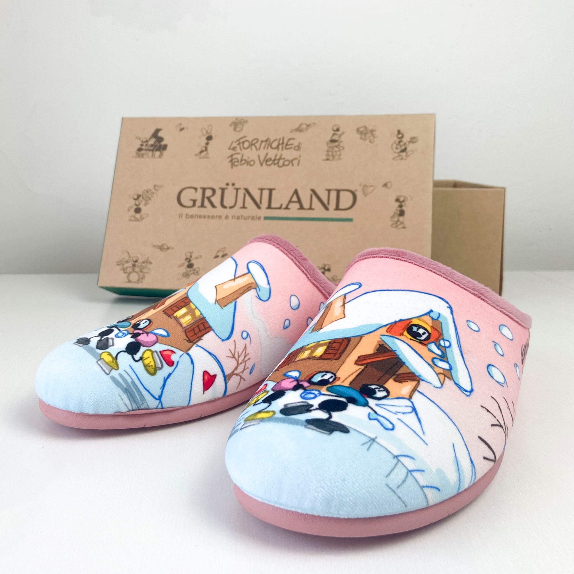 Slipper FAYE GRÜNLAND by Le Formiche by Fabio Vettori Subject "Skates"