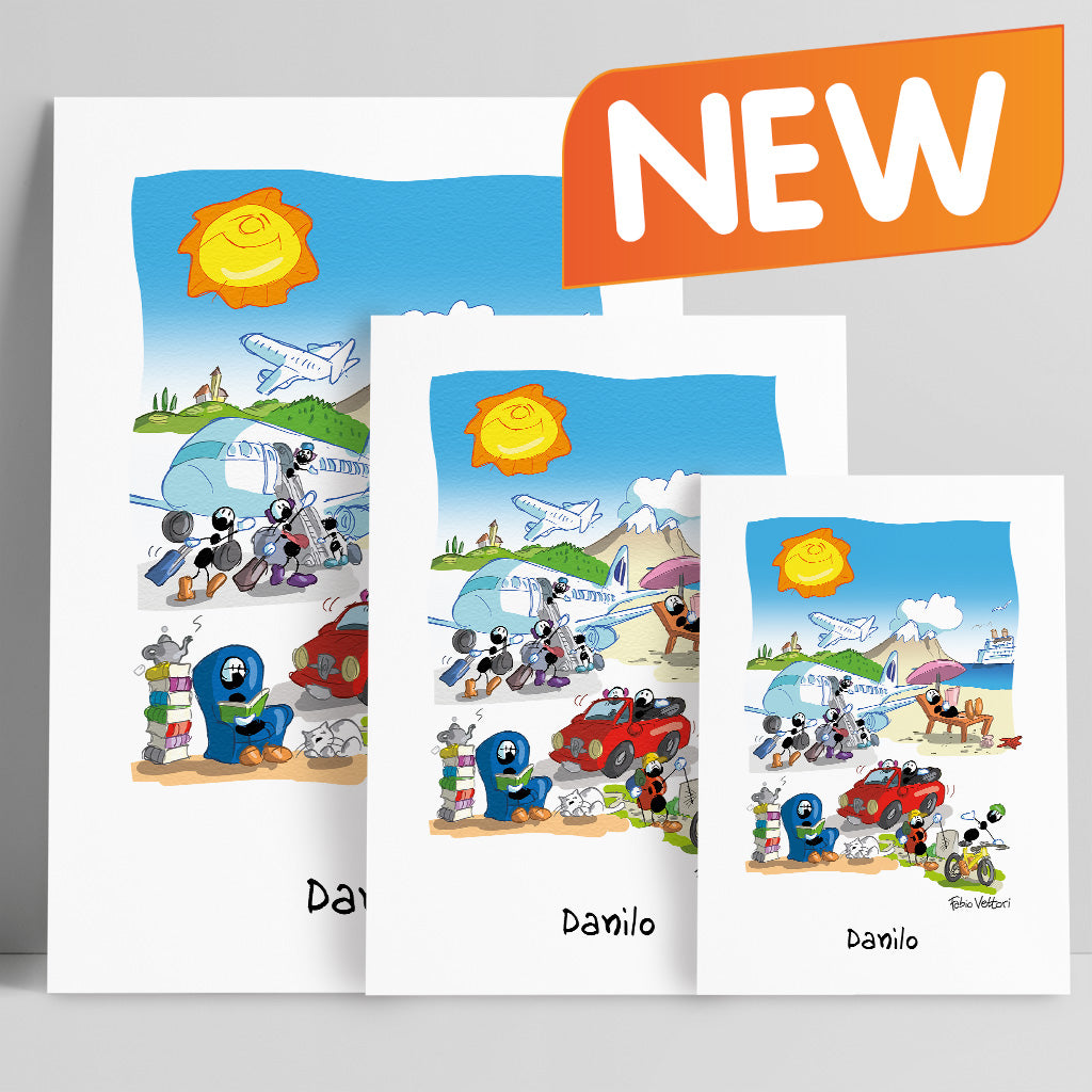 Personalized poster print with "Doctors" theme