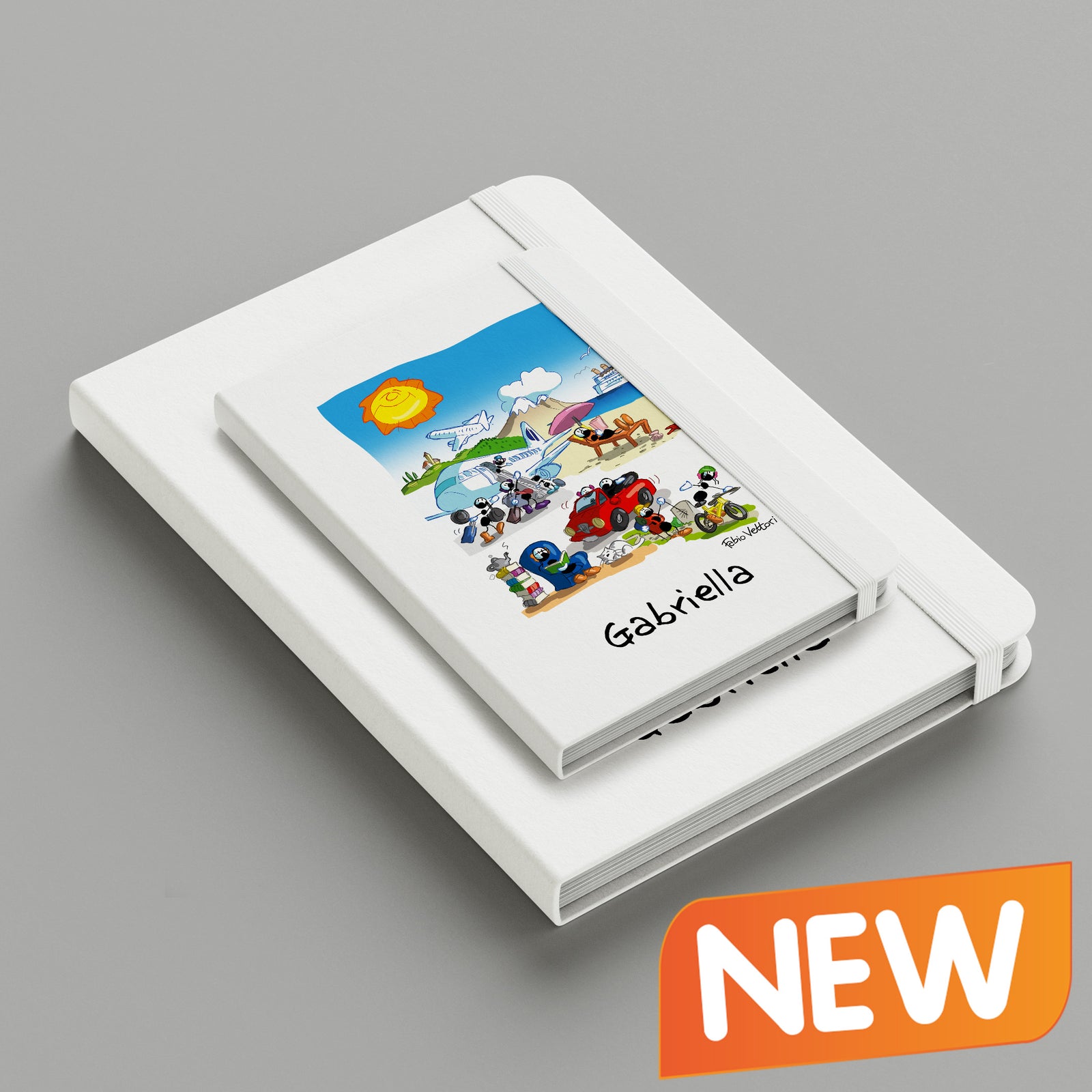 Personalized notebook with the subject "Biologist"