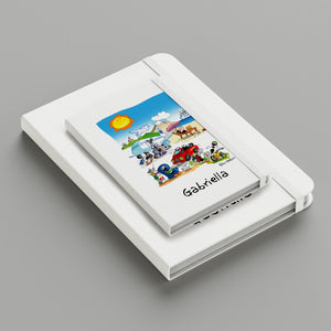Personalized notebook with the subject "Biologist"