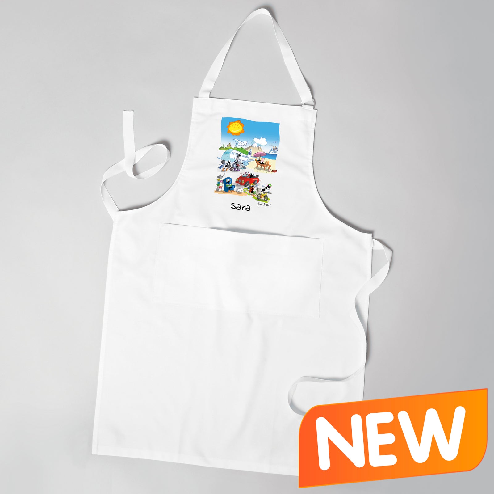 Grembiule Personalizzato "Pensione"