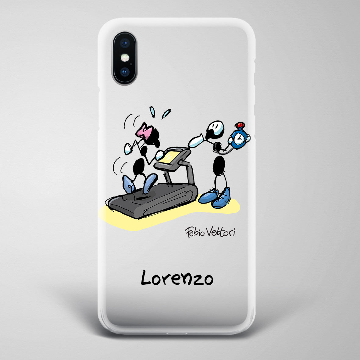 Artistic Smartphone Cover Personalized Decoration on ceramic