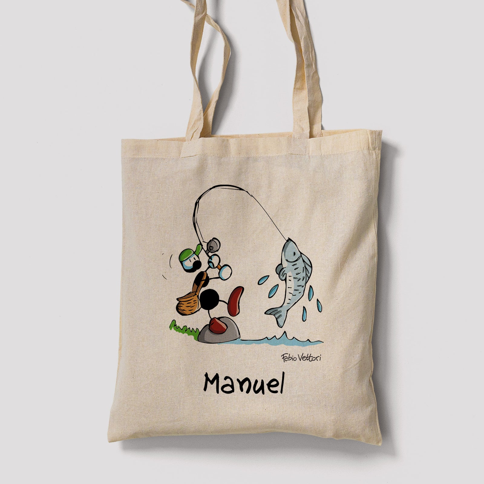 Shopper Personalizzata "Pescatore"