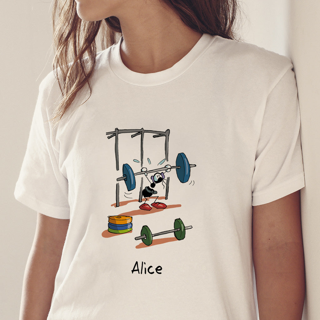 T-Shirt Personalizzata "Pesi"