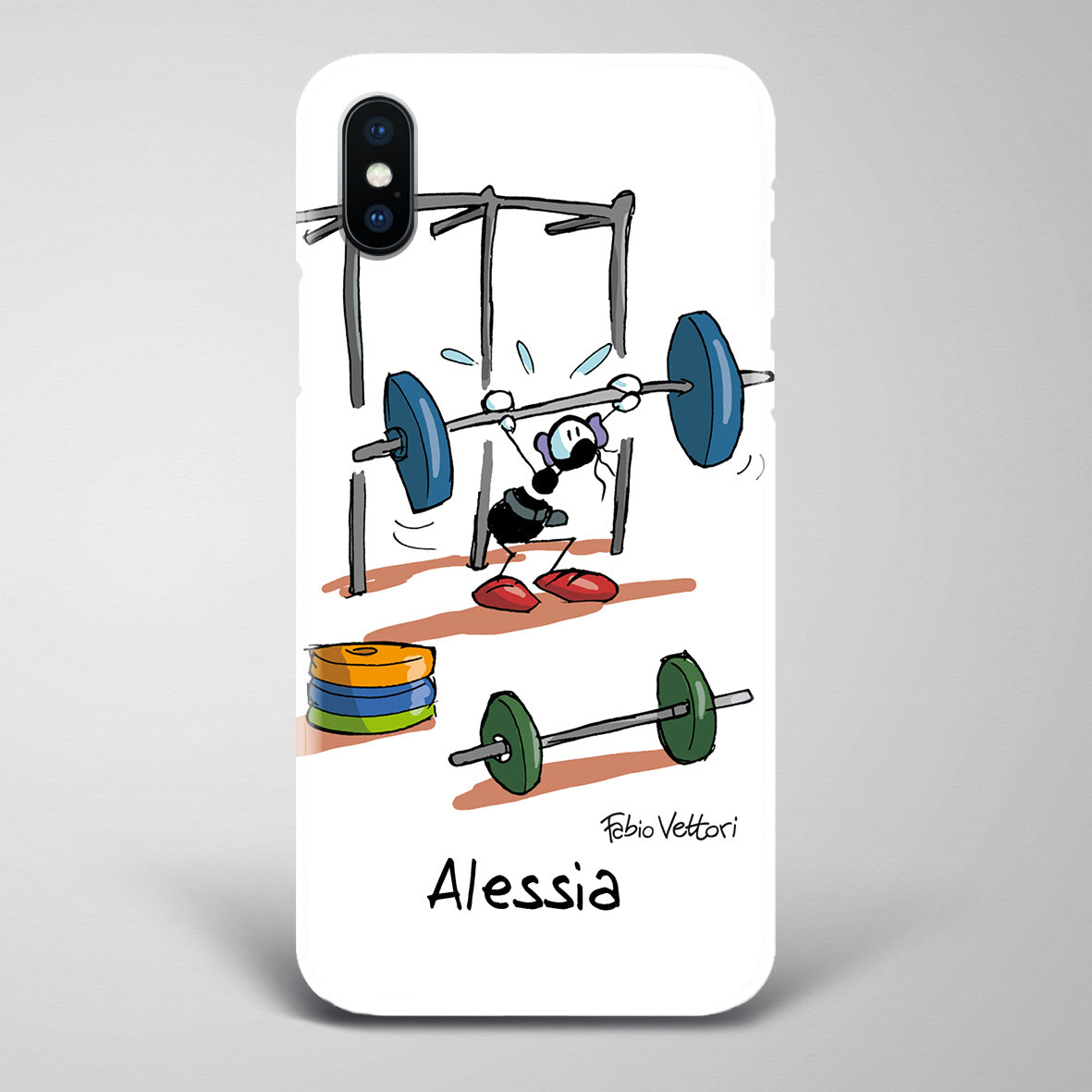 Artistic Smartphone Cover Personalized Decoration on ceramic