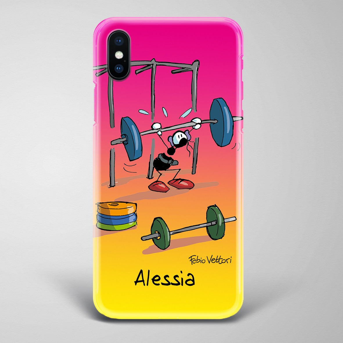 Artistic Smartphone Cover Personalized Decoration on ceramic