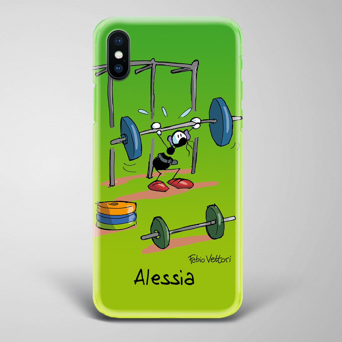 Artistic Smartphone Cover Personalized Decoration on ceramic