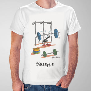 T-Shirt Personalizzata "Pesi"