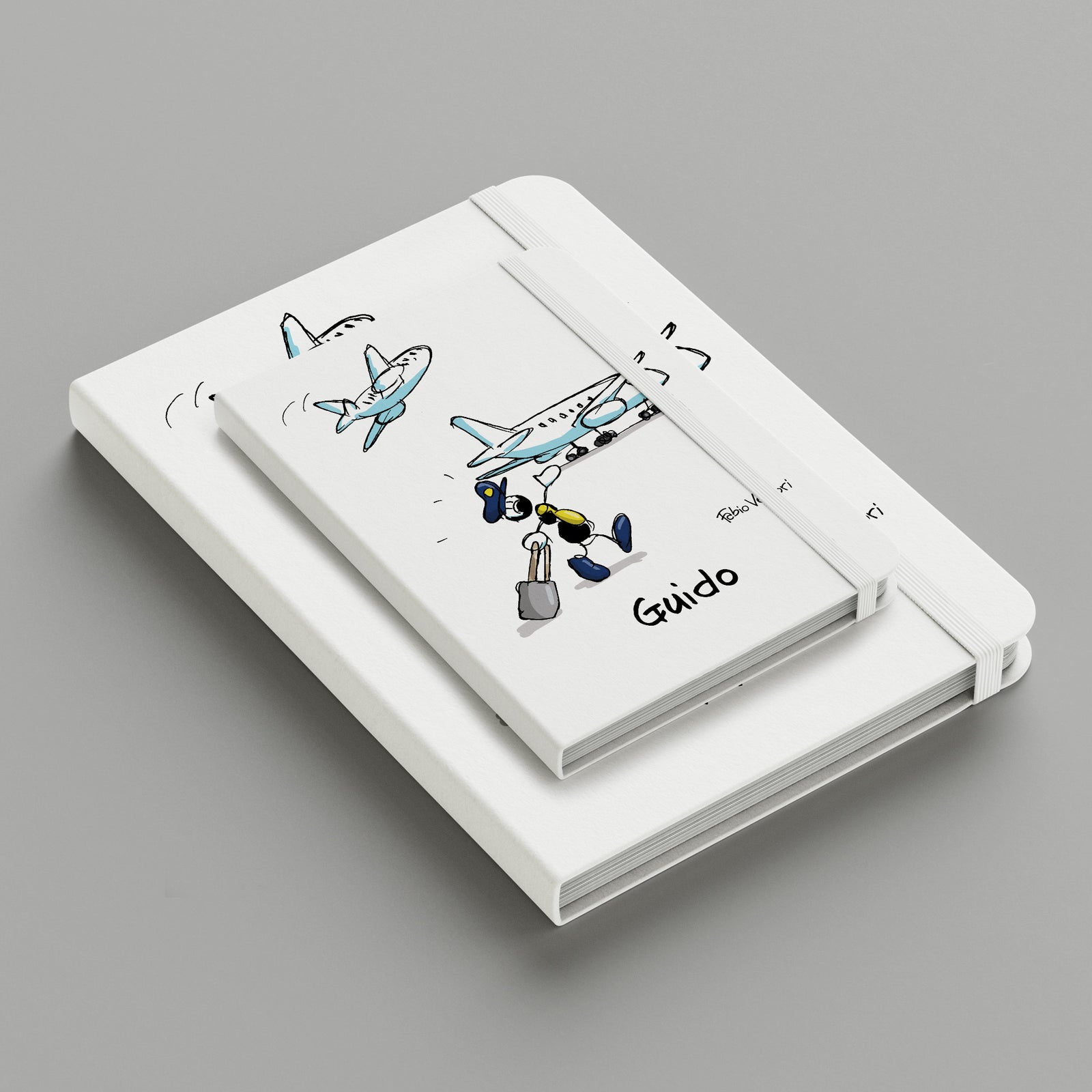 Personalized notebook "Pilot" subject