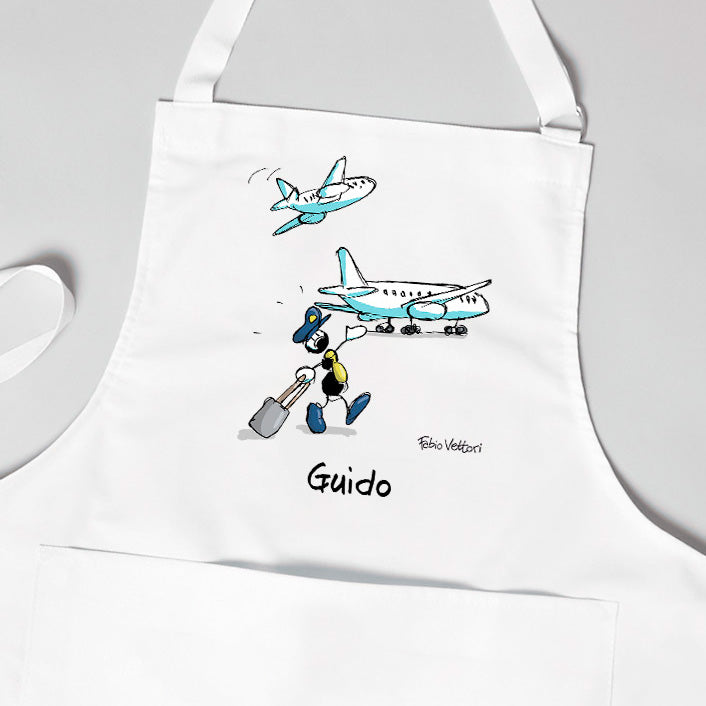 "Pilot" Personalized Apron