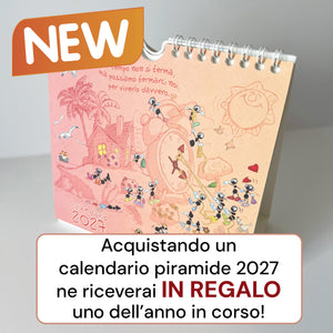 Calendario Piramide 2027 delle Formiche di Fabio Vettori (FV27PI)
