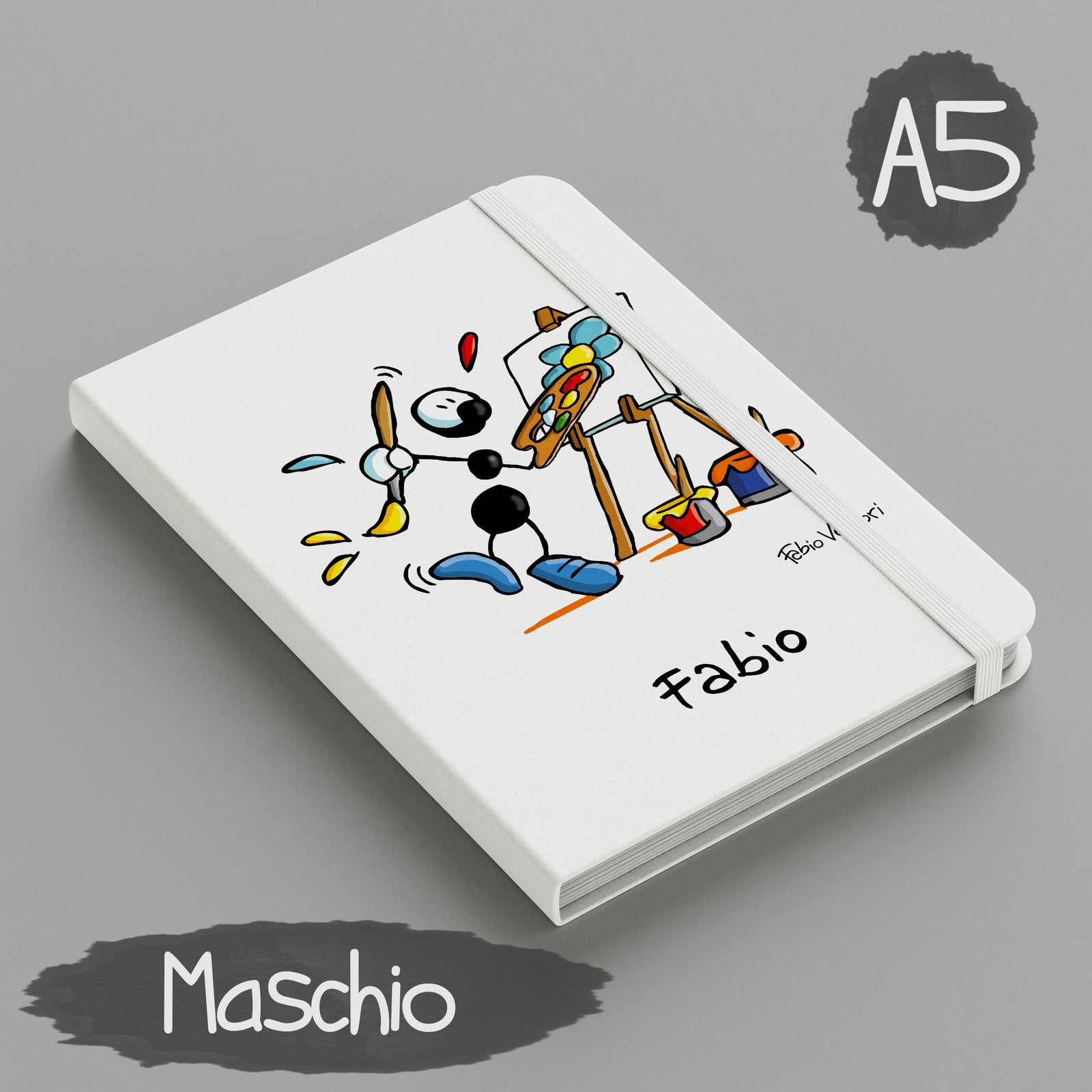 Personalized Notebook subject "Painting"