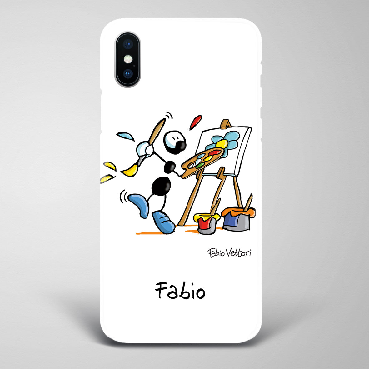 Artistic Smartphone Cover Personalized Decoration on ceramic