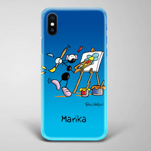 Artistic Smartphone Cover Personalized Decoration on ceramic