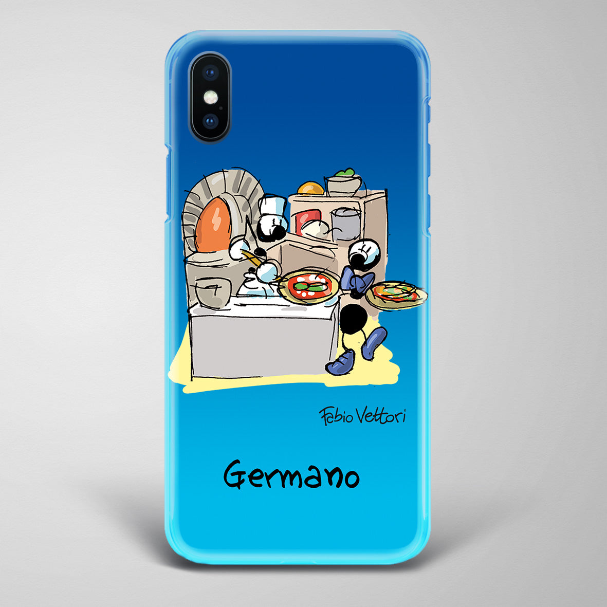 Pizza Chef Personalized Artistic Smartphone Case