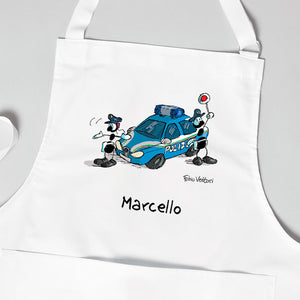 "Police" Personalized Apron