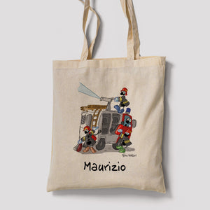 Shopper Personalizzata "Pompiere"