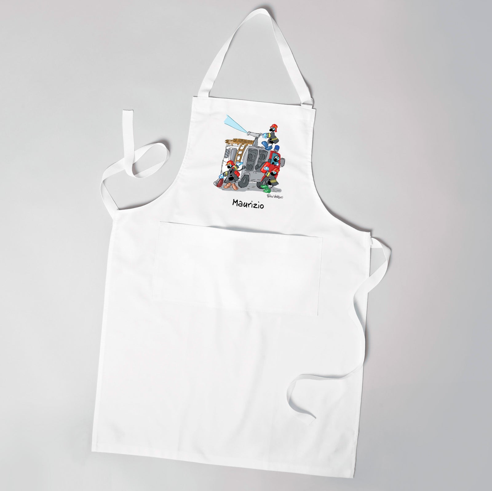 "Firefighter" Personalized Apron