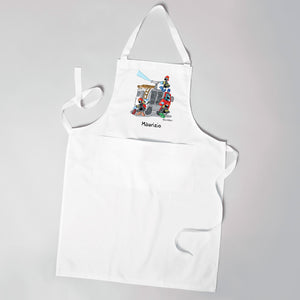 "Firefighter" Personalized Apron