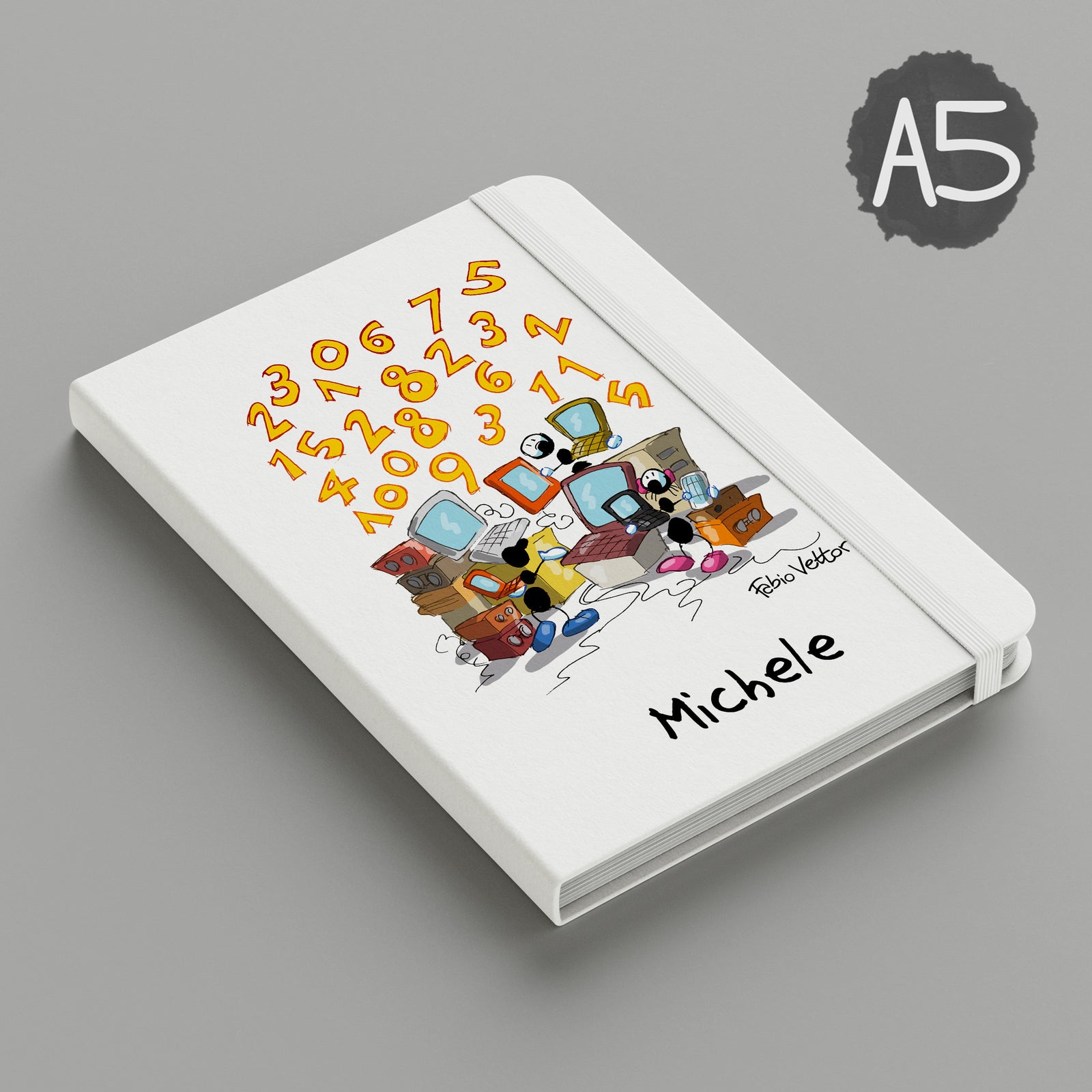 Personalized notebook subject "Programmers"